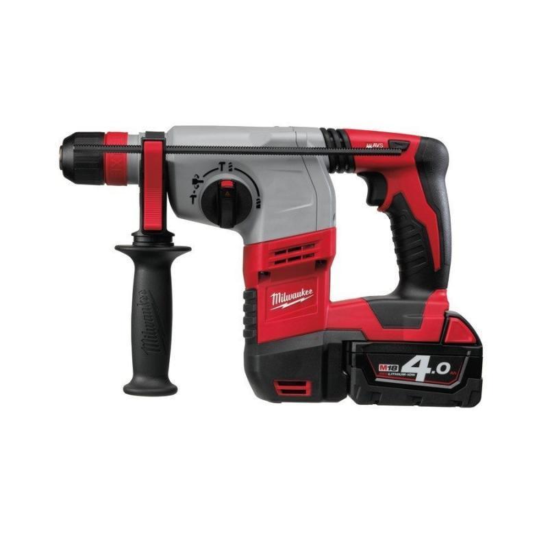 Milwaukee M18 HD18 HX Tassellatore SDS-Plus Con Mandrino Fixtec Con o Senza Batteria 4.0Ah — Con Batteria