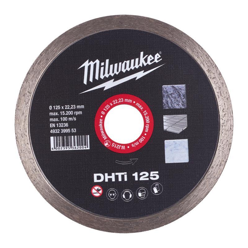 Disco Diamantato Dhti Ceramica - Milwaukee — DISCO DIAM. DHTi 125MM